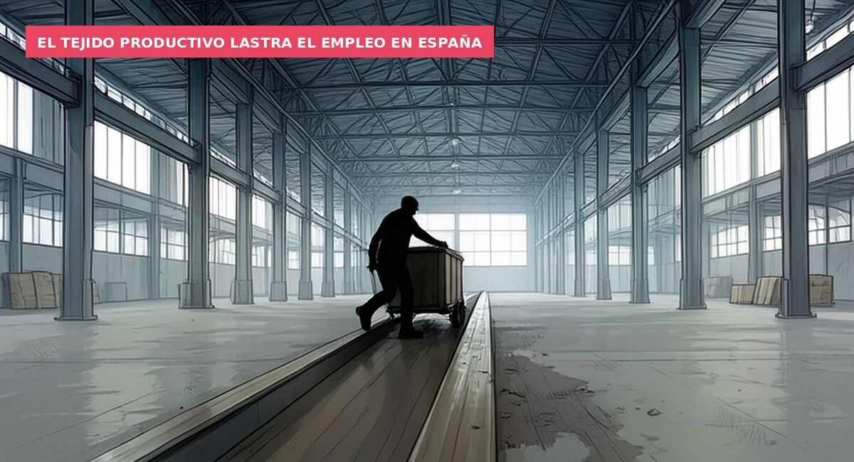 El tejido productivo lastra el empleo en España