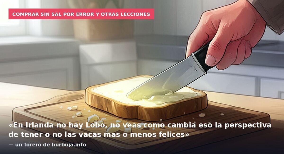¿Merece la pena la mantequilla cara?