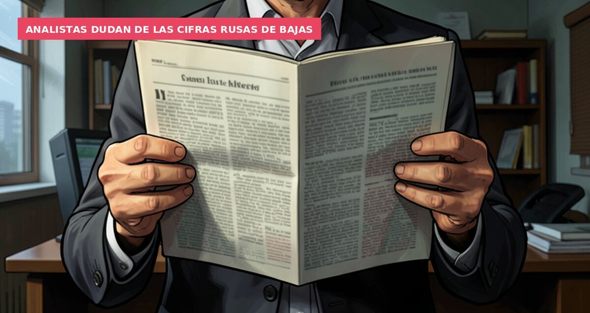 Analistas dudan de las cifras rusas de bajas