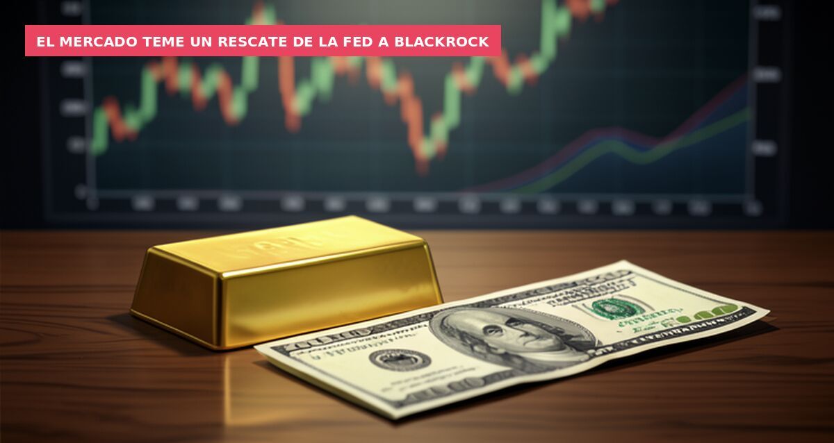 El mercado teme un rescate de la Fed a BlackRock