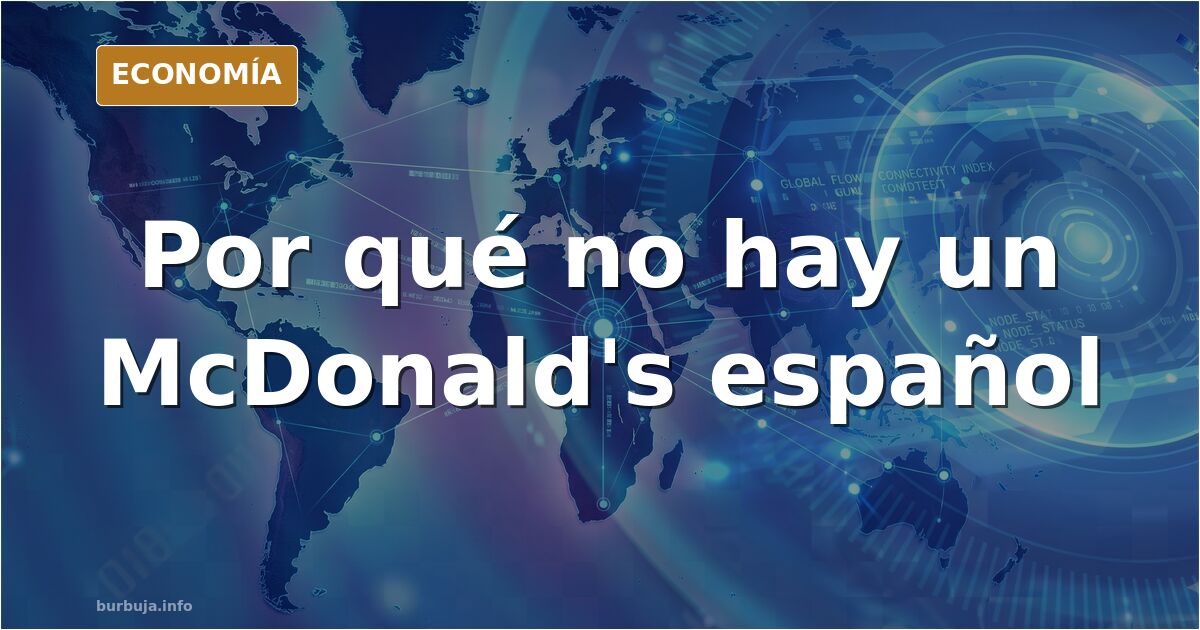 Ilustración editorial de una mesa española con tapas frente a una hamburguesa de comida rápida, contraste entre cocina españo