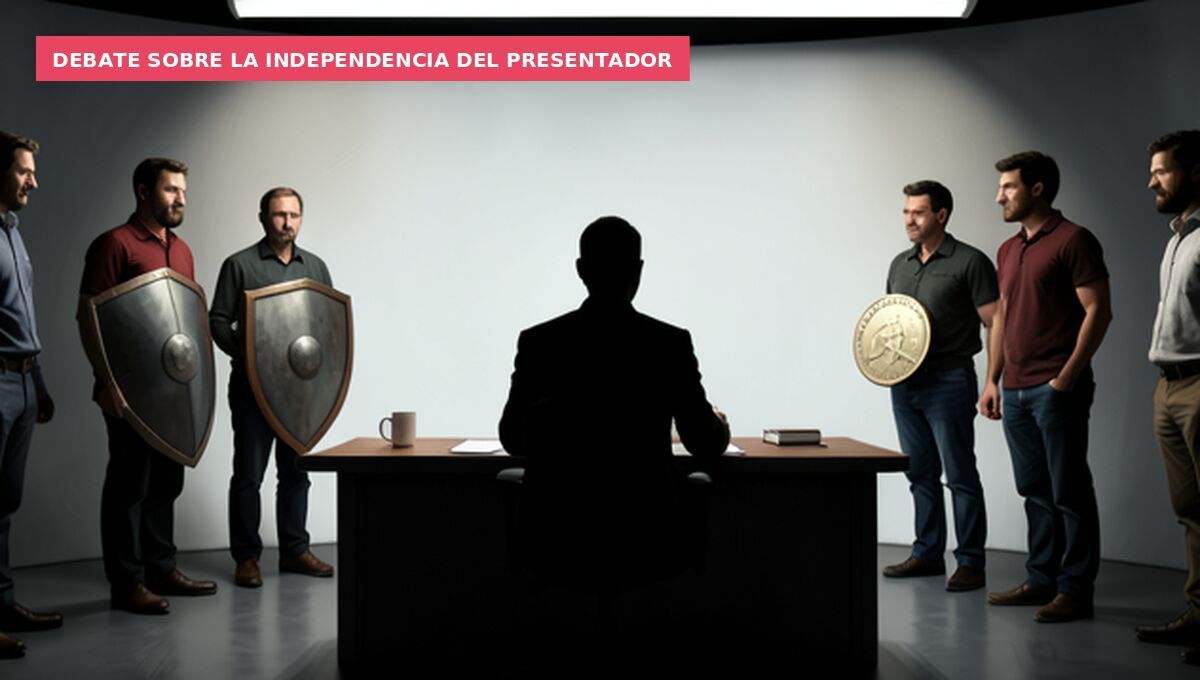 Debate sobre la independencia del presentador