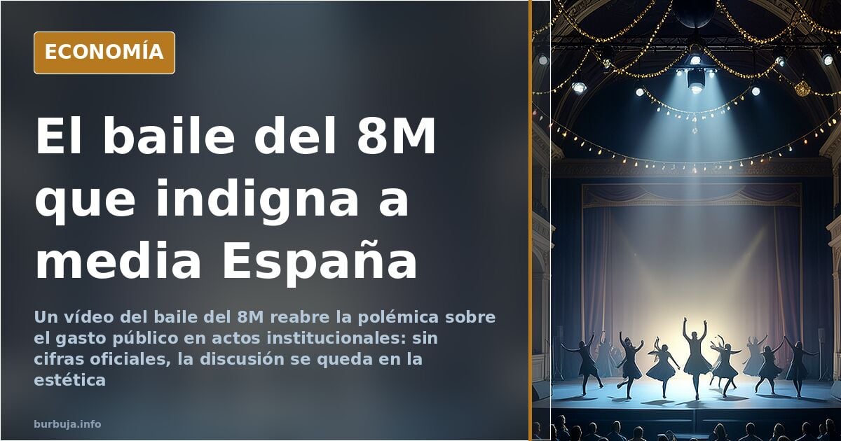 Spaniens 8-M-Tanz löst Debatte über Staatsausgaben aus
