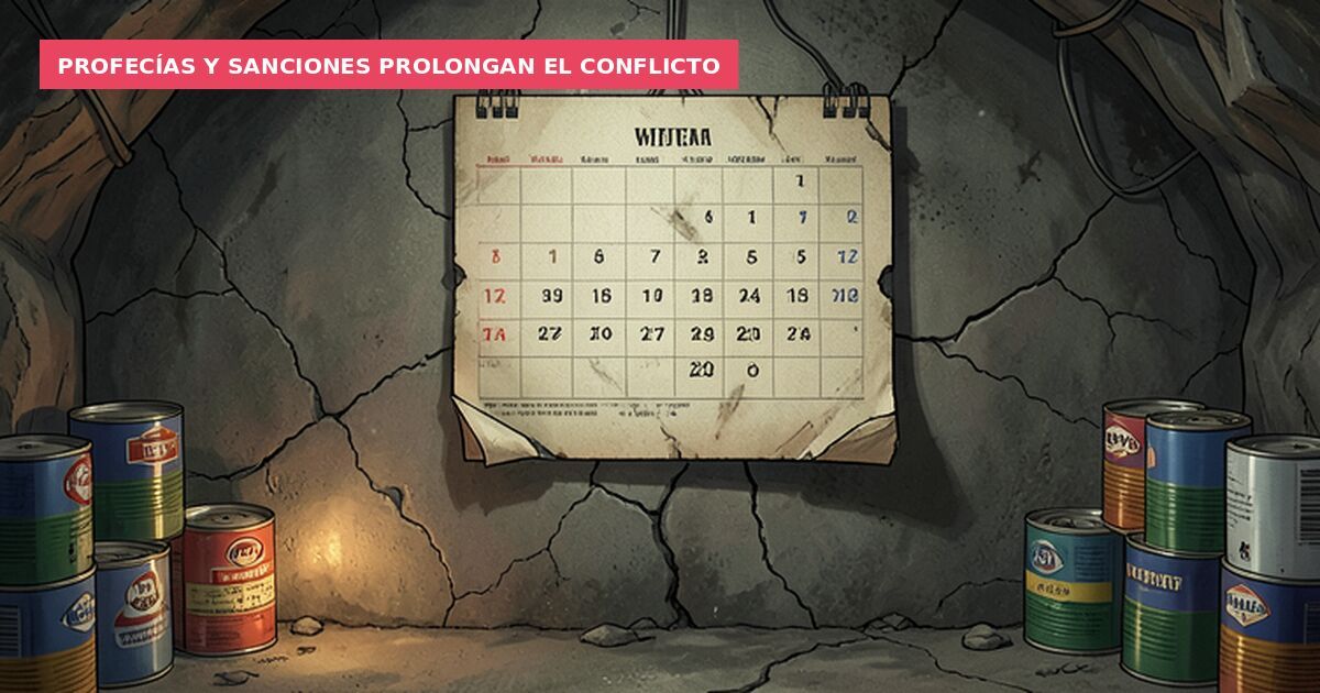 Profecías y sanciones prolongan el conflicto