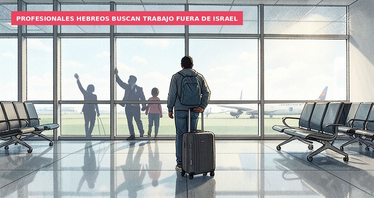 Profesionales hebreos buscan trabajo fuera de Israel