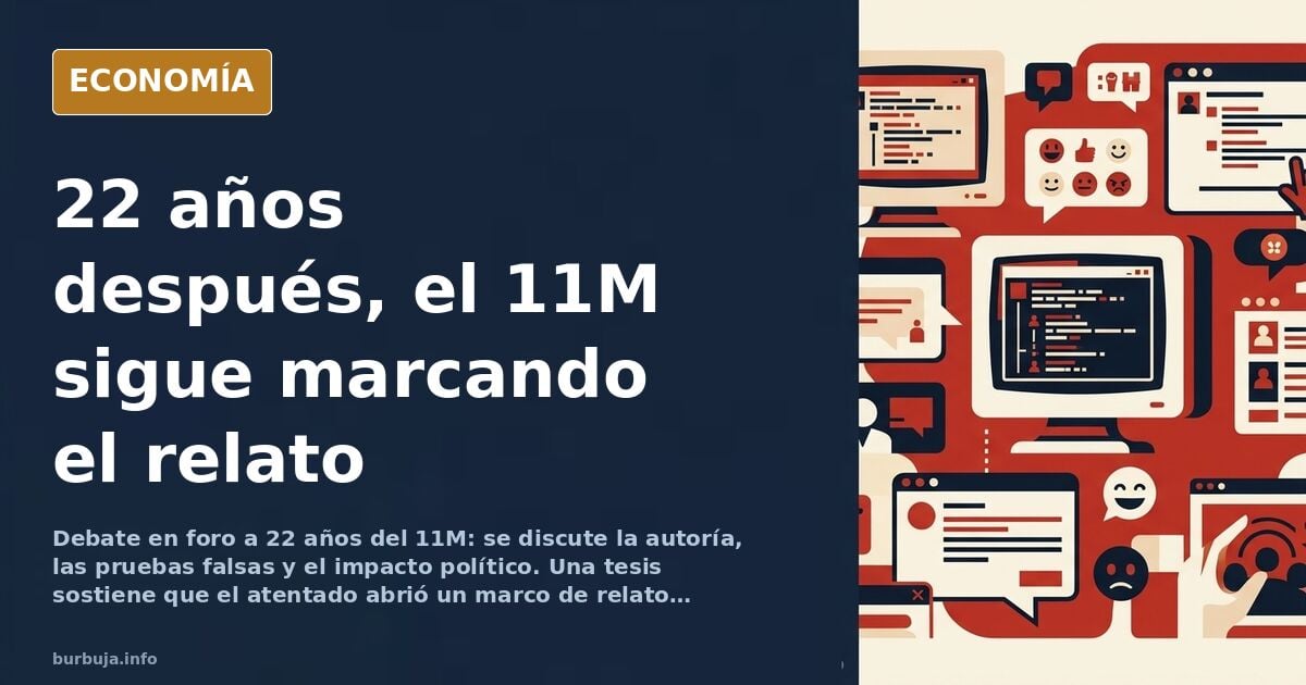 Ilustración editorial de un calendario con la fecha 11 de marzo marcada en rojo sobre fondo azul marino y detalles dorados