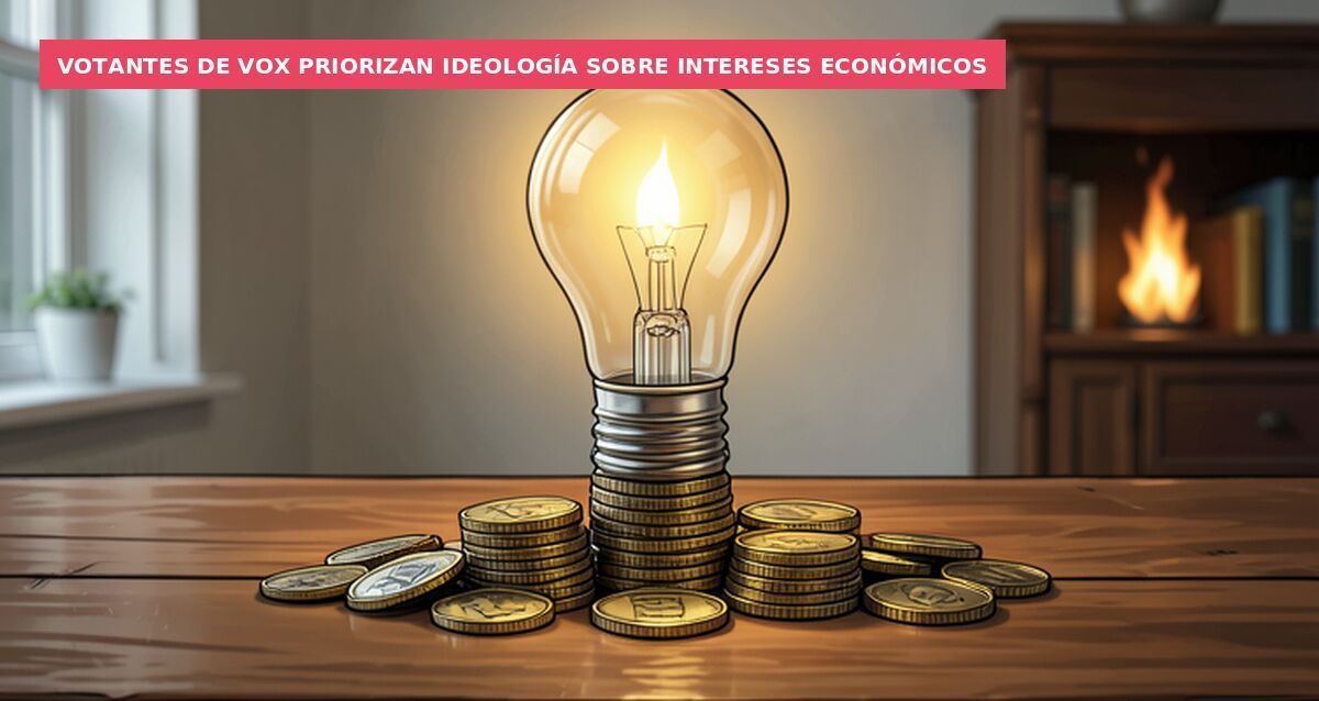 Votantes de Vox priorizan ideología sobre intereses económicos