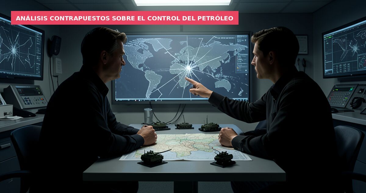 Análisis contrapuestos sobre el control del petróleo