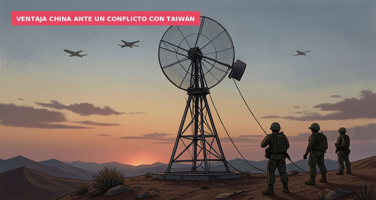 Ventaja china ante un conflicto con Taiwán