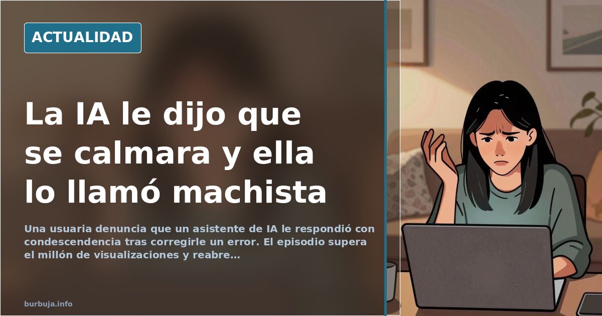 Una usuaria discute con Copilot por una respuesta que considera machista