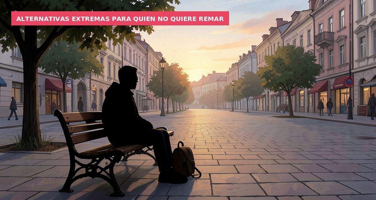 Alternativas extremas para quien no quiere remar