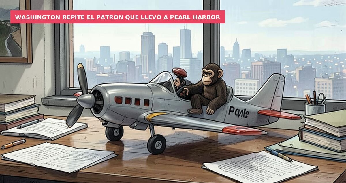 Washington repite el patrón que llevó a Pearl Harbor