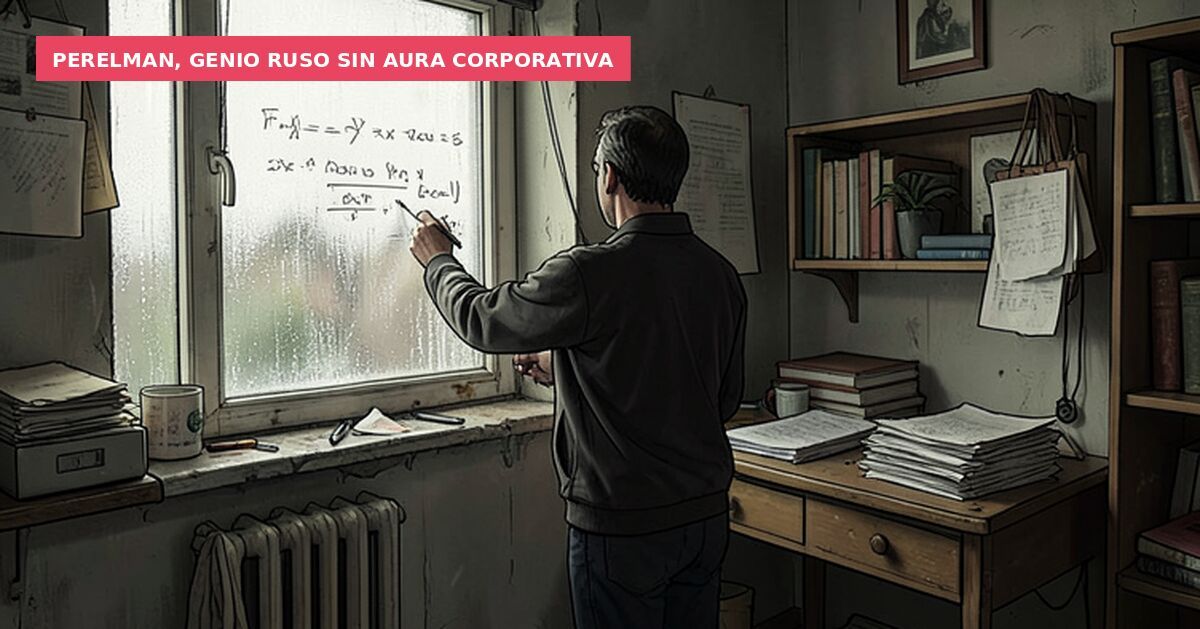 Perelman, genio ruso sin aura corporativa