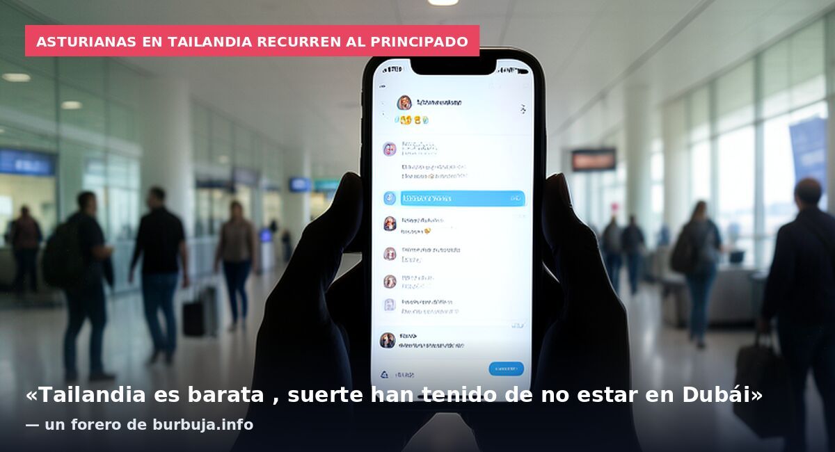Asturianas en Tailandia recurren al Principado: «Tailandia es barata , suerte han tenido de no estar en Dubái» — un forero de burbuja.info