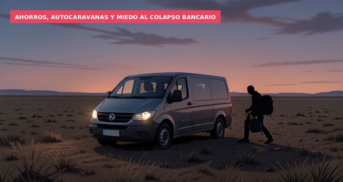 Ahorros, autocaravanas y miedo al colapso bancario