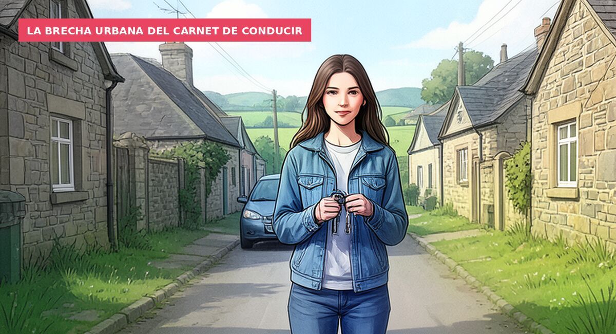 La brecha urbana del carnet de conducir