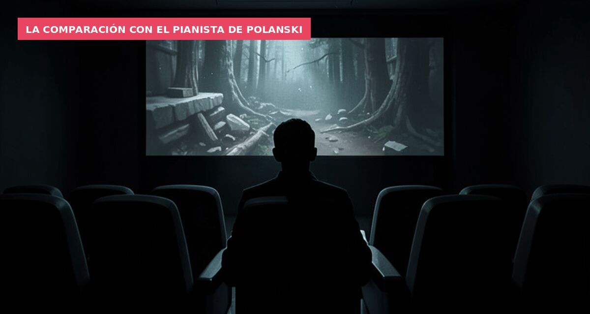 La comparación con El pianista de Polanski
