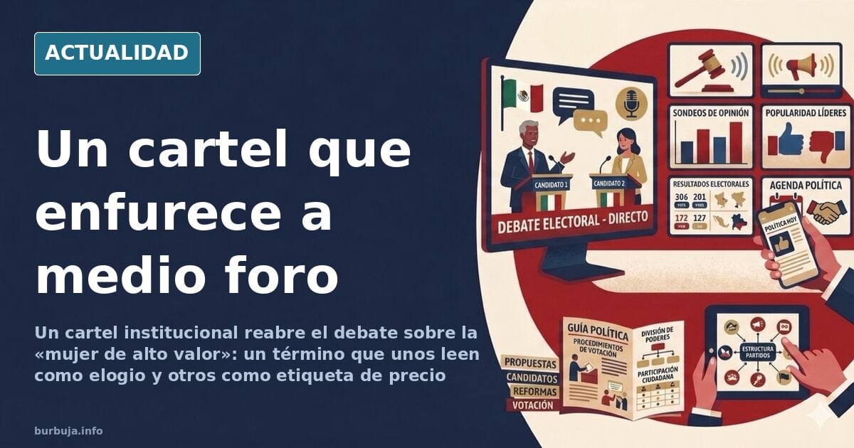 Un cartel reabre el debate del «alto valor»