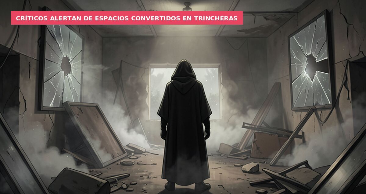 Críticos alertan de espacios convertidos en trincheras