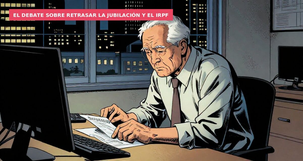 El debate sobre retrasar la jubilación y el IRPF