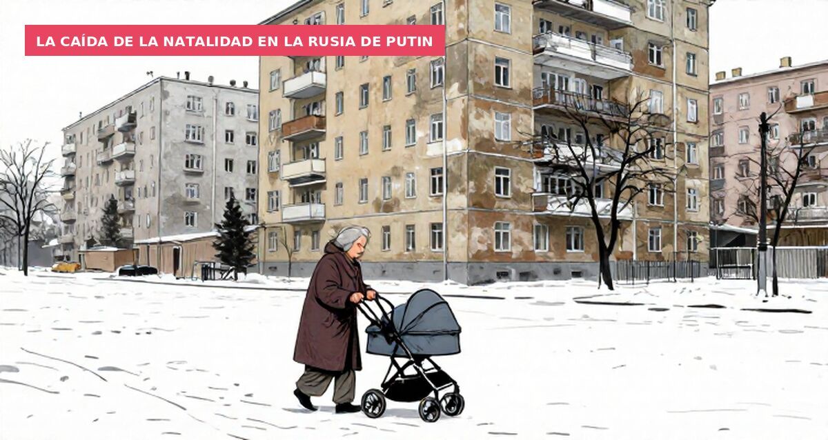 La caída de la natalidad en la Rusia de Putin