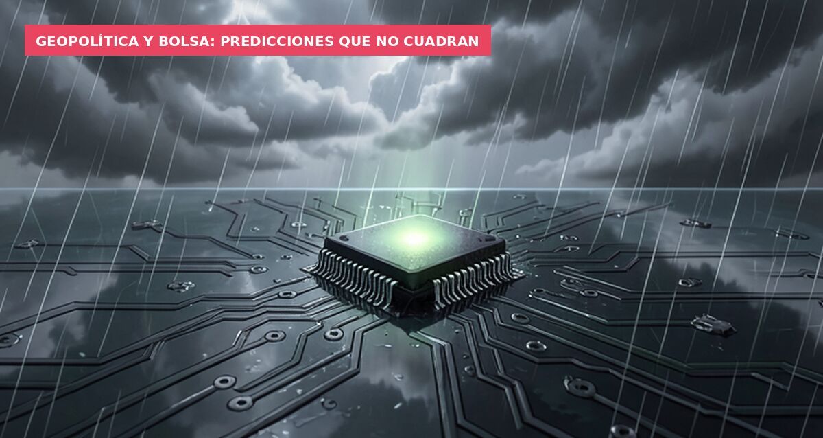 Geopolítica y bolsa: predicciones que no cuadran