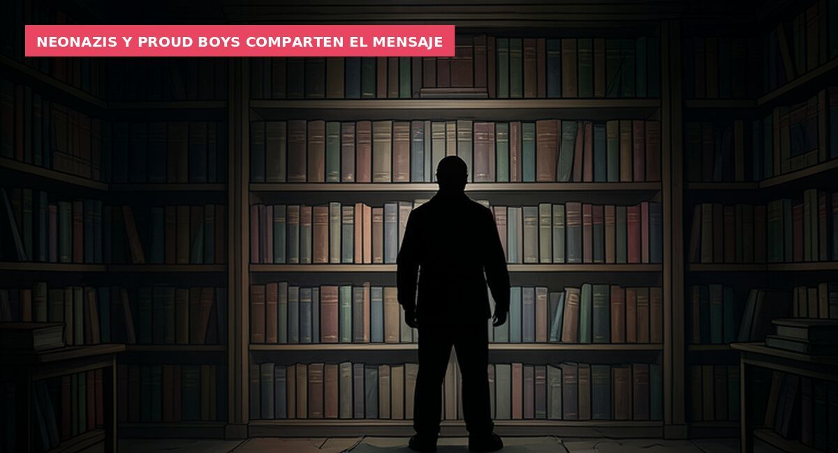 Neonazis y Proud Boys comparten el mensaje