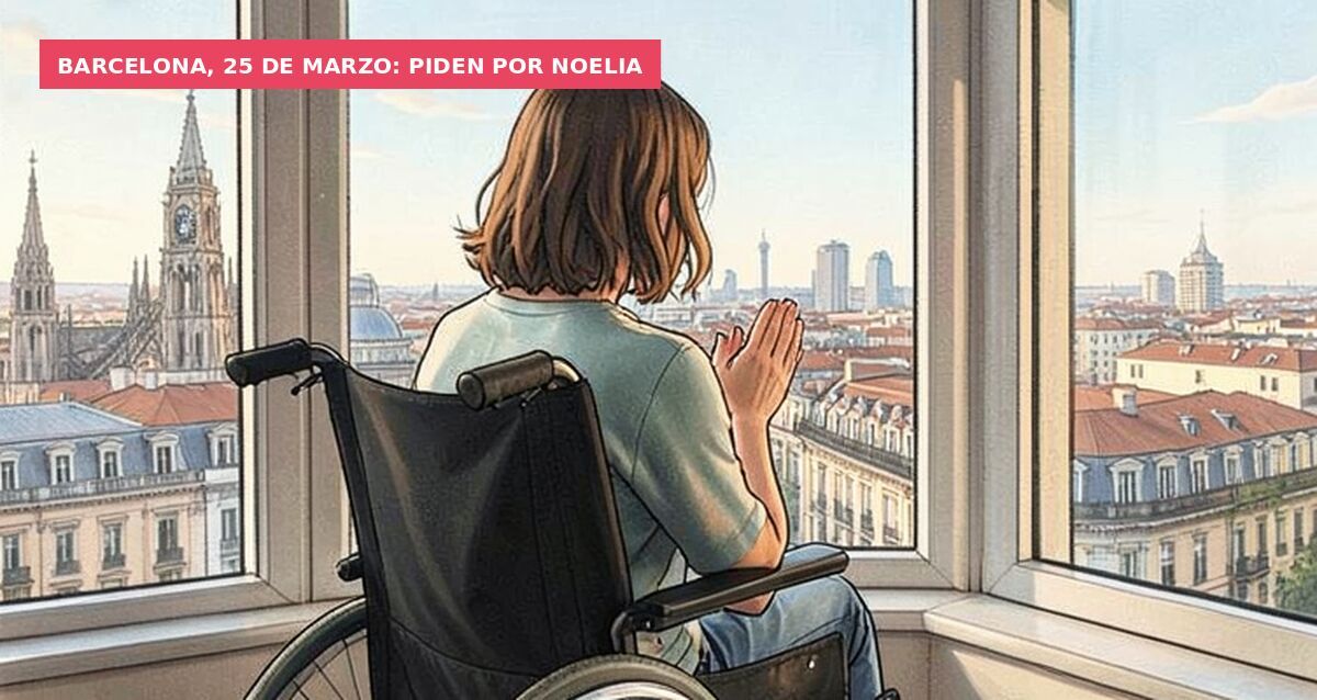 Barcelona, 25 de marzo: piden por Noelia