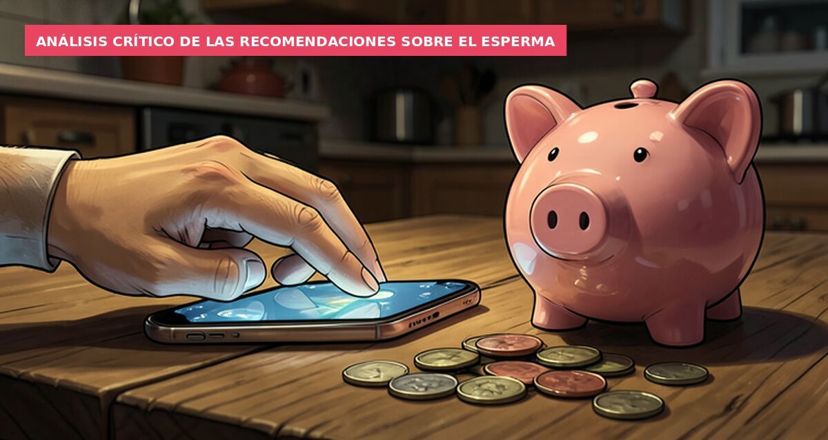 Análisis crítico de las recomendaciones sobre el esperma
