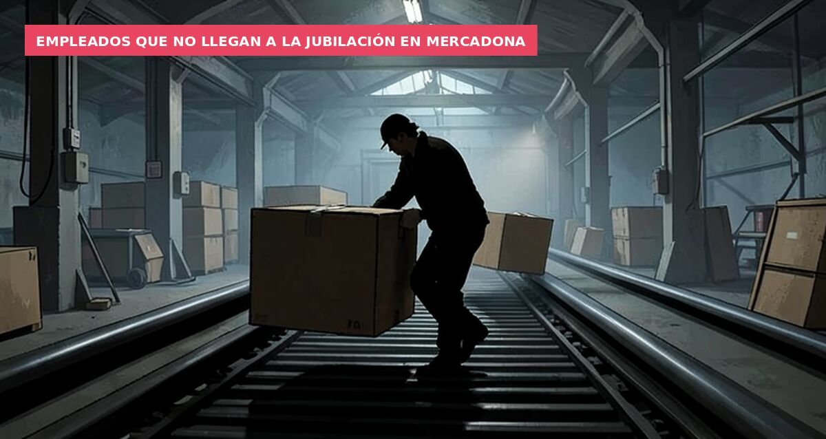Empleados que no llegan a la jubilación en Mercadona
