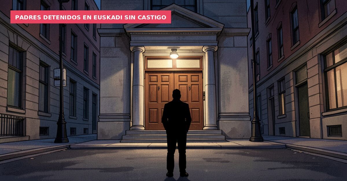 Padres detenidos en Euskadi sin castigo