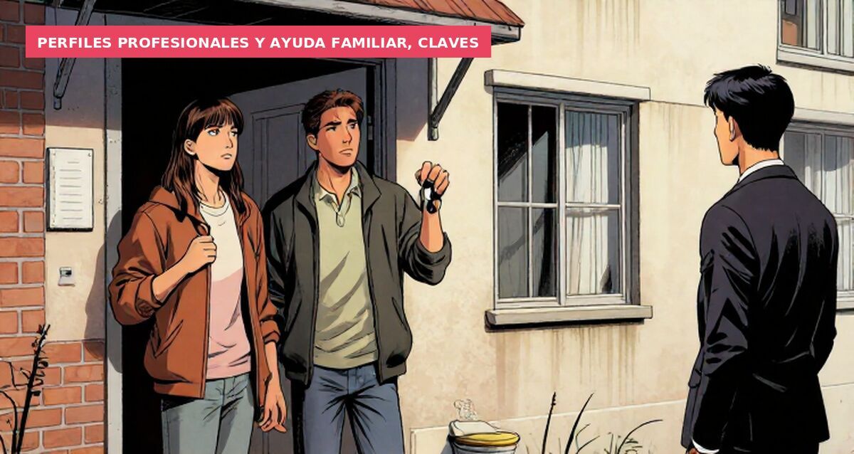 Perfiles profesionales y ayuda familiar, claves