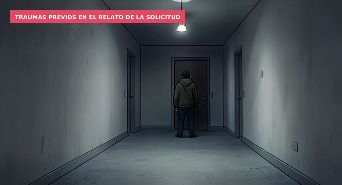 Traumas previos en el relato de la solicitud