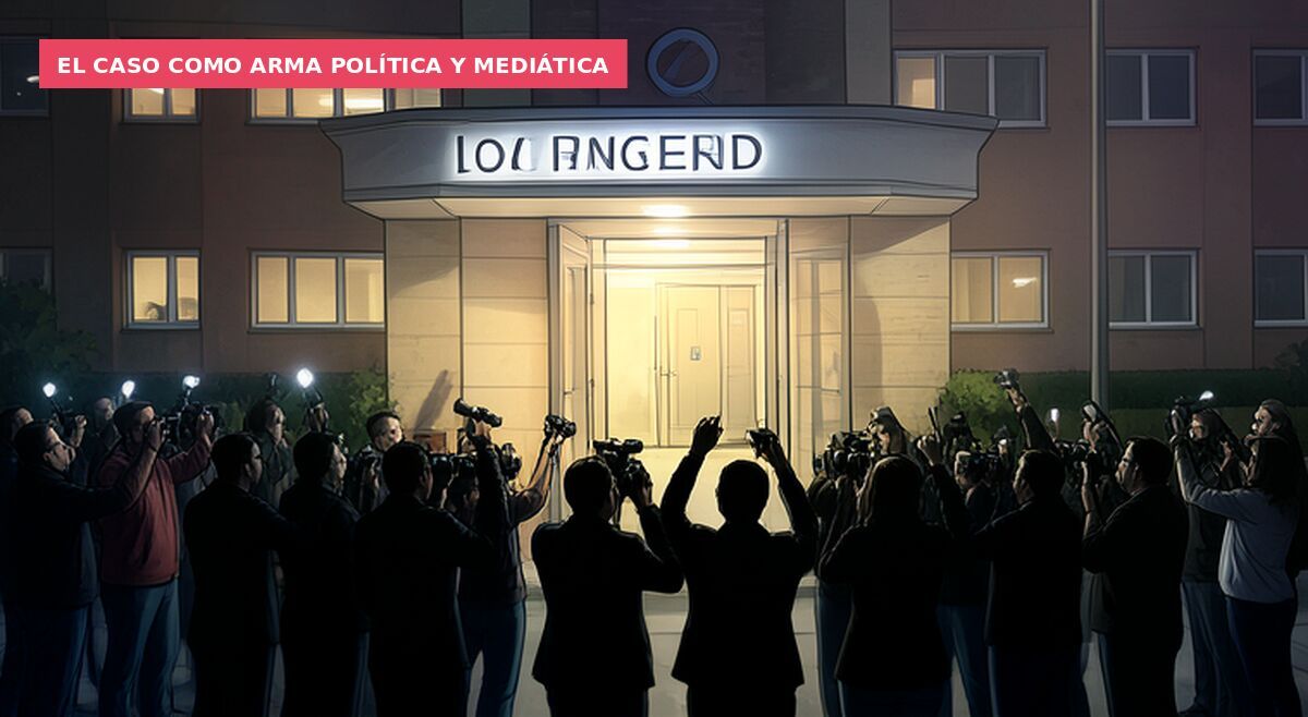 El caso como arma política y mediática