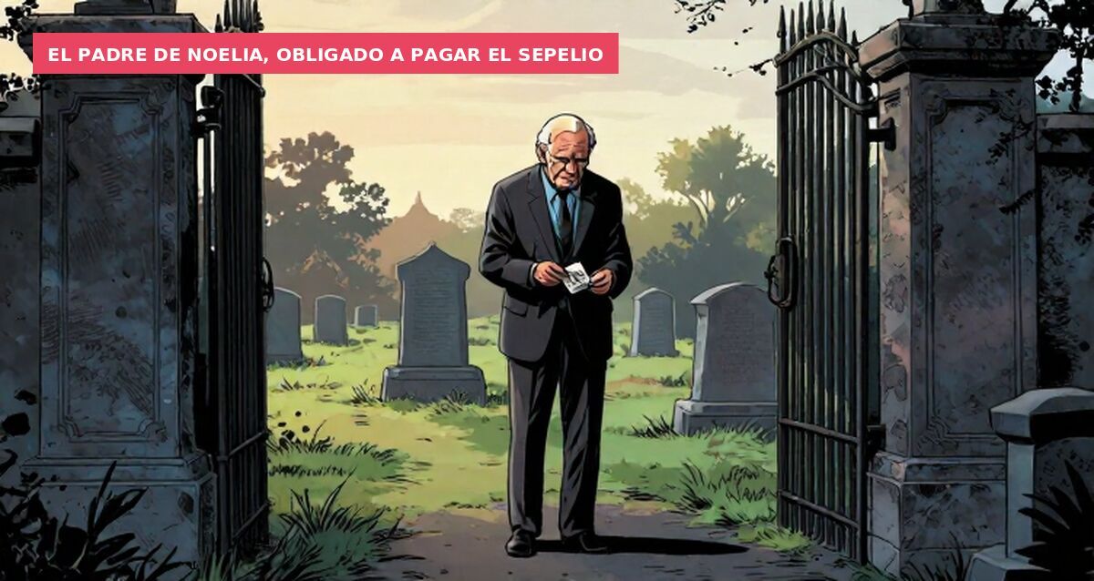El padre de Noelia, obligado a pagar el sepelio