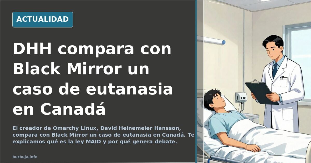 Creador de Omarchy Linux opina de la eustaquia en canada