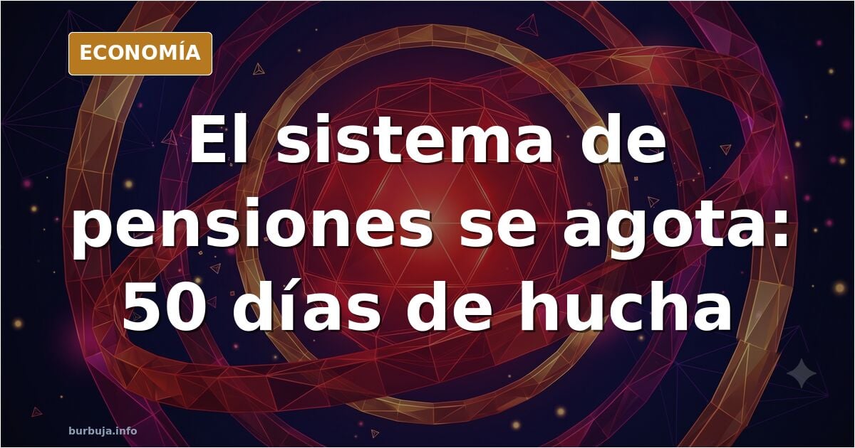 El sistema de pensiones no será viable en 10 años, según el aviso que recorre el debate