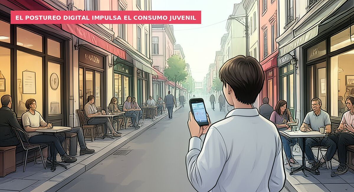 El postureo digital impulsa el consumo juvenil