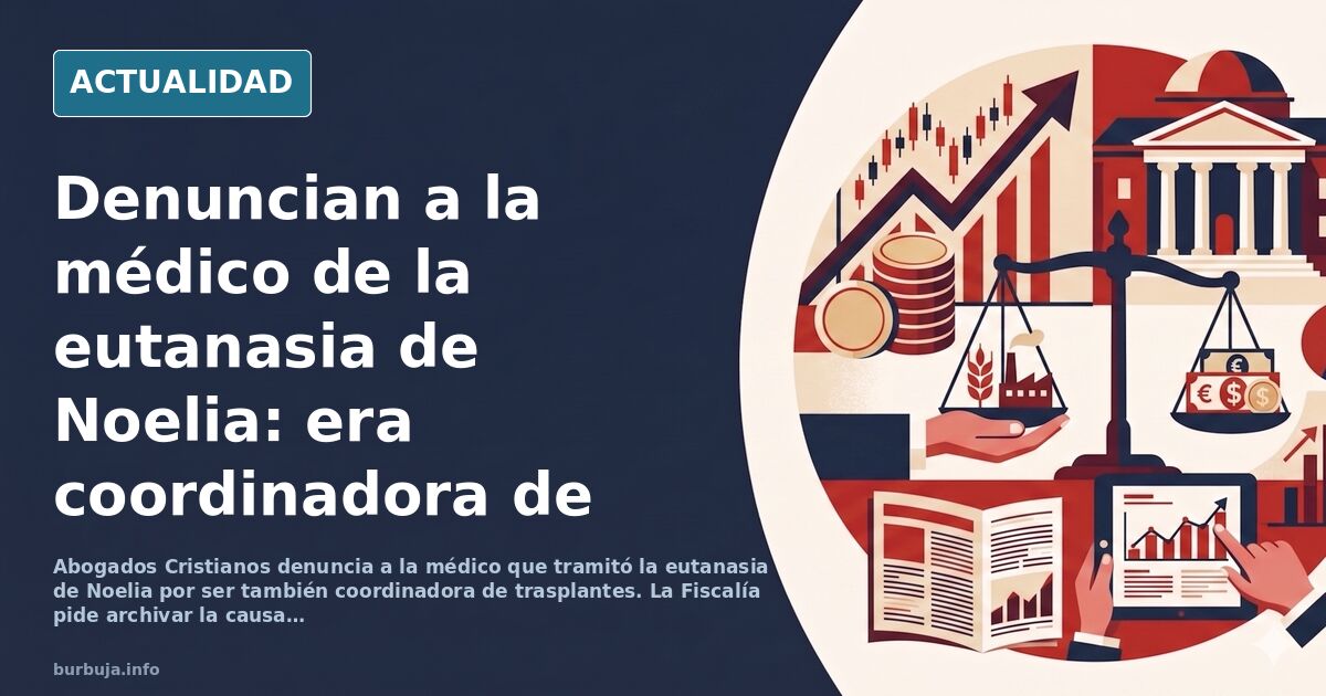 Sala de un juzgado con expedientes de eutanasia y donación de órganos sobre la mesa, en tonos neutros