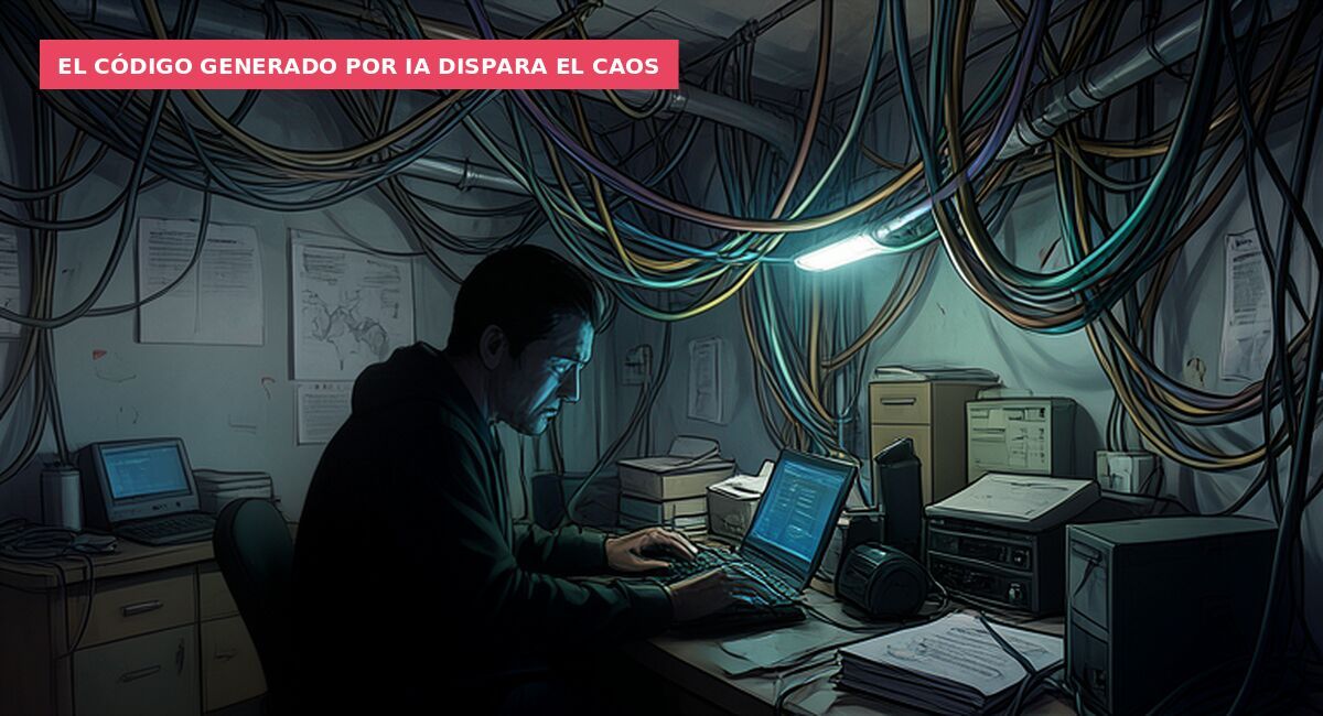 El código generado por IA dispara el caos