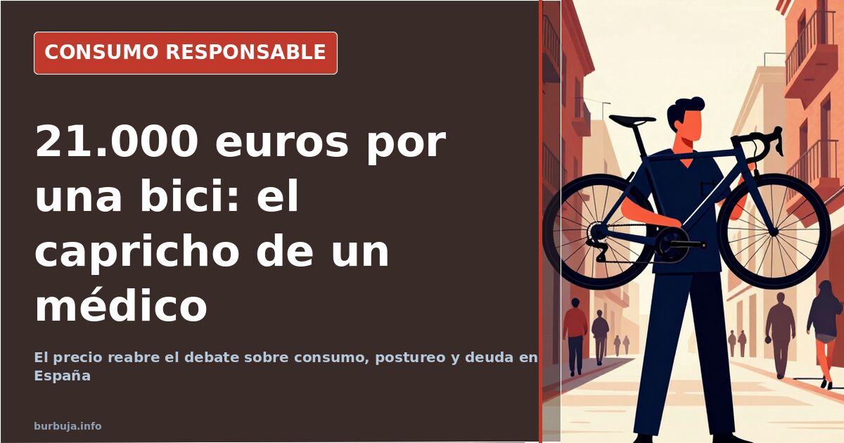 Doctor's €21,000 Bike Sparks Debate on Spanish Consumerism