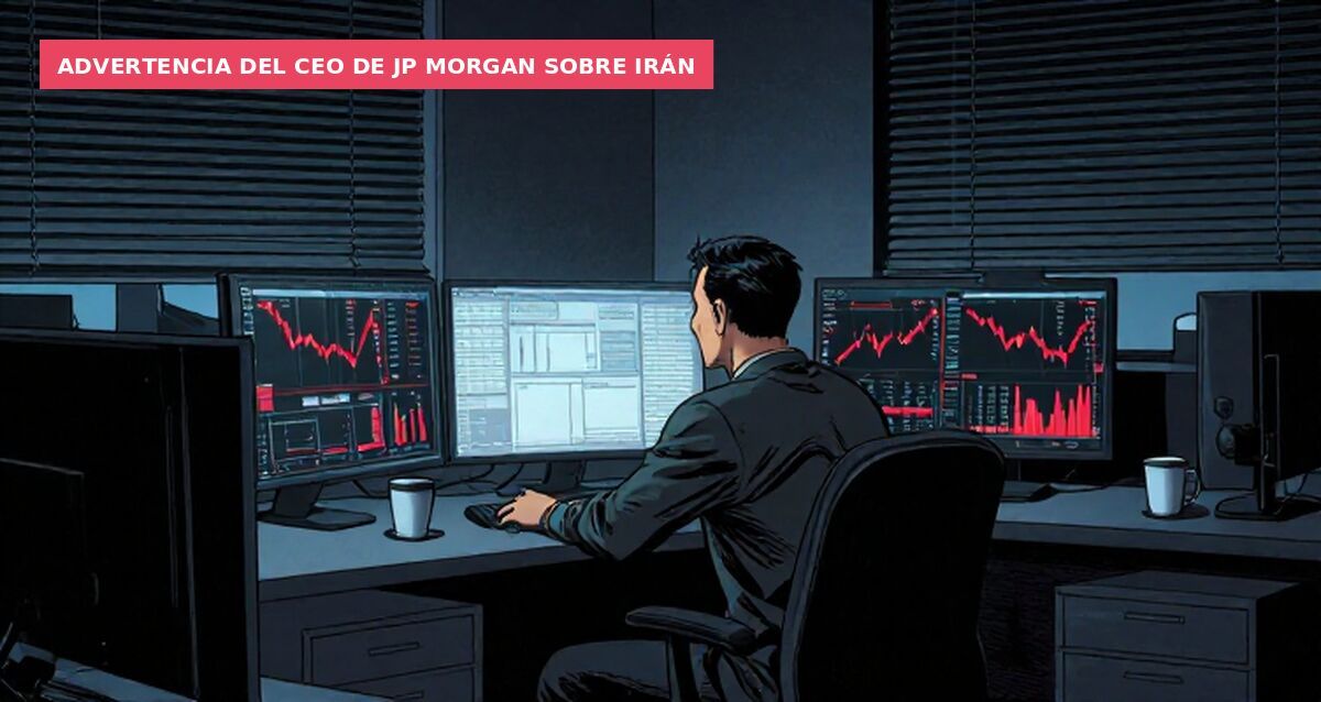 Advertencia del CEO de JP Morgan sobre Irán