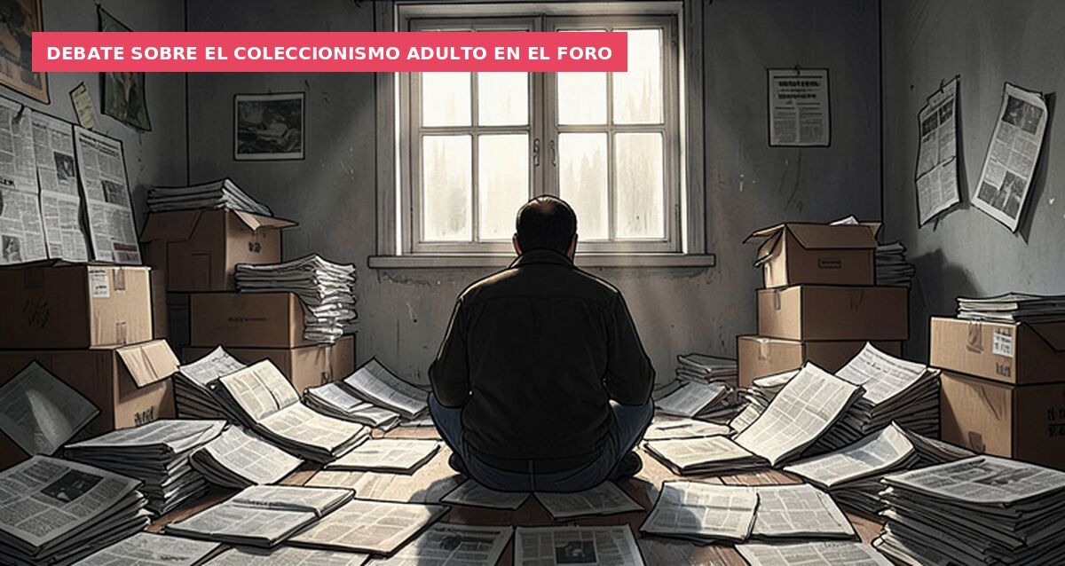 Debate sobre el coleccionismo adulto en el foro