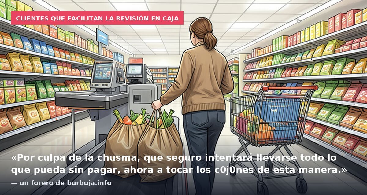 ¿Os revisan el carro al pagar en Mercadona?