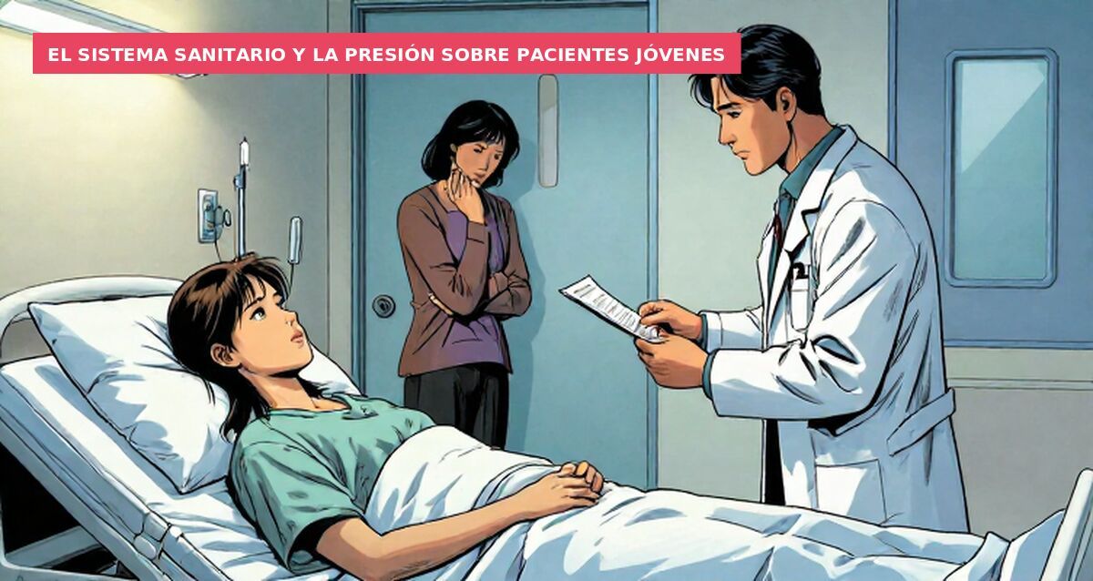 El sistema sanitario y la presión sobre pacientes jóvenes