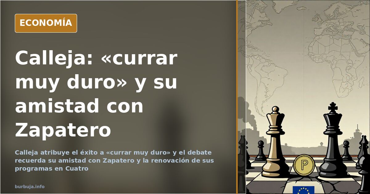 Calleja atribuye el éxito a «currar muy duro» y el debate estalla