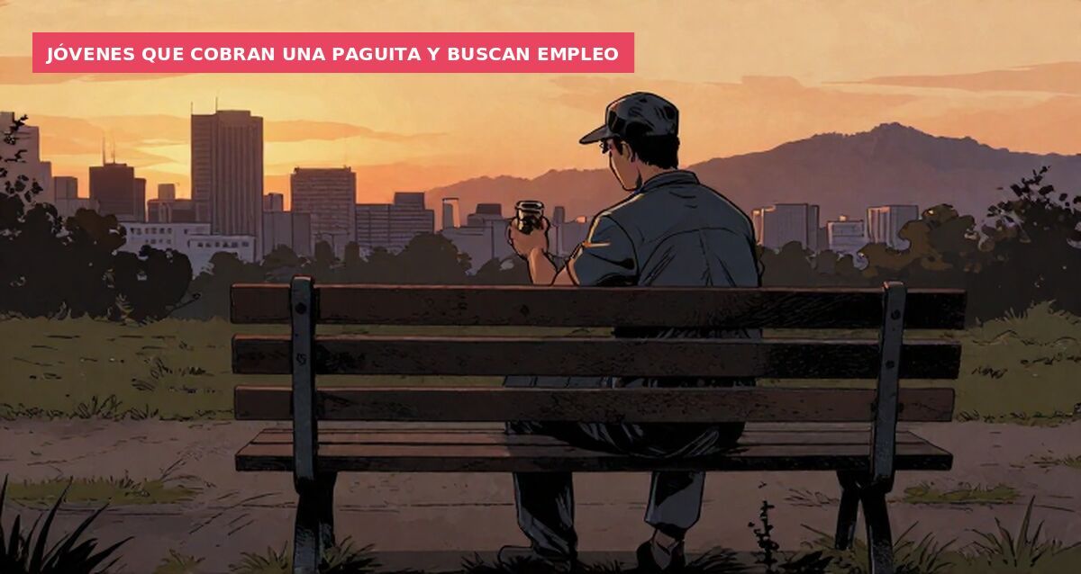 Jóvenes que cobran una paguita y buscan empleo
