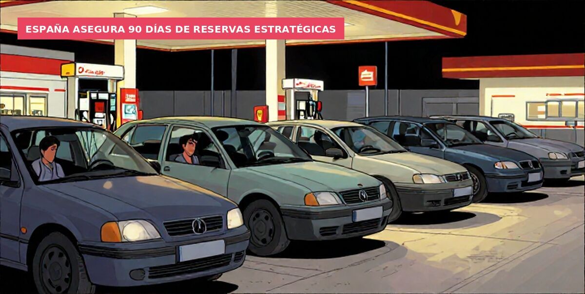 España asegura 90 días de reservas estratégicas