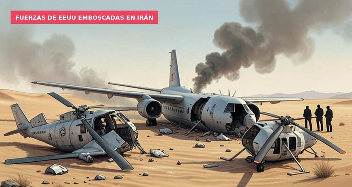 Fuerzas de EEUU emboscadas en Irán