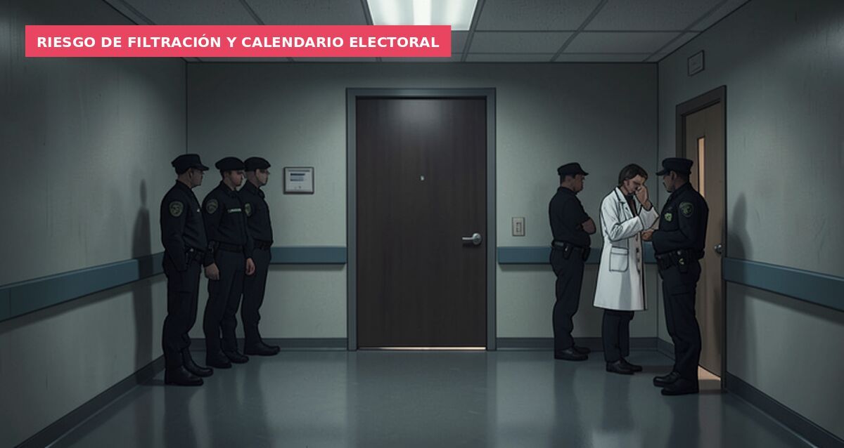 Riesgo de filtración y calendario electoral
